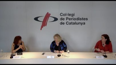 Inauguració de l’exposició del centenari de l’any María Matilde Almendros i xerrada al Col.legi de periodistes de Catalunya