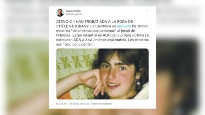 Troben restes d’ADN al jersei que duia Helena Jubany quan va ser assassinada