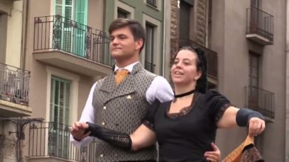 Sara Cristóbal Martín i Robert Canet Torres són la pubilla i l’hereu de Manresa per aquest any 2022