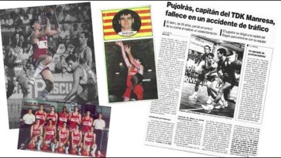 30 anys de la mort de l’etern capità del Bàsquet Manresa, Pep Pujolràs