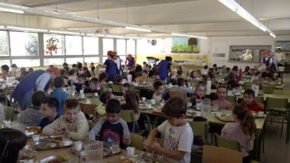 Lildami visita l’escola La Garalda de Pallejà