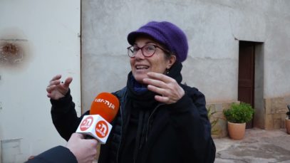 Els veïns del Pont Llarg de Manresa ja han començat amb els preparatius del pessebre vivent