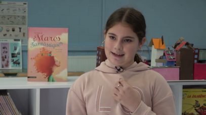 La cantant Sara Roy visita l’escola Ramon Farrerons de Bell-lloc d’Urgell