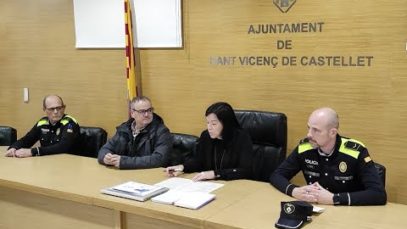 L’Ajuntament de Sant Vicenç de Castellet presenta David Rocabert com a nou caporal de la Policia Local