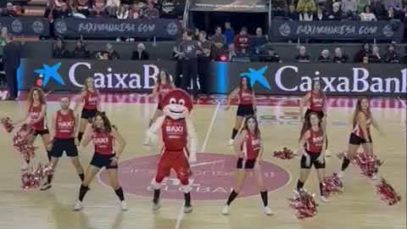El “LLumet” participa al concurs de ball de mascotes que organitza la ACB