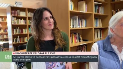 FET A MIDA Carme Carrió presenta el conte la Iaia Maria surt a passejar per la seva ciutat
