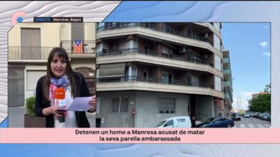 180º 3 dies de dol a Manresa per l’assassinat d’una dona embarassada de 31 anys