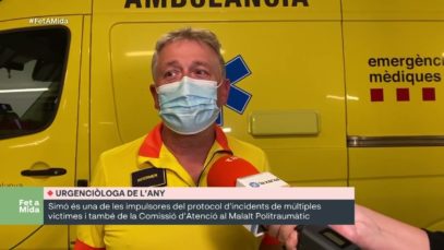 FET A MIDA La Doctora Susana Simó guardonada Urgenciòloga de l’any