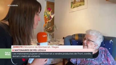 FET A MIDA Visitem la Maria Helena, una de les protagonistes del documental “Roques”