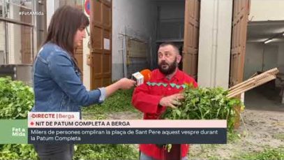 FET A MIDA Berga es prepara per al primer Salt de Plens