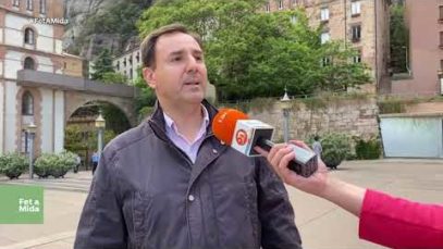 FET A MIDA Una esllavissada a Montserrat obliga a desallotjar l’hotel Abat Cisneros