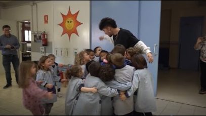 L’artista Triquell premia el menjador de La Salle Manresa