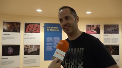 S’inaugura al Casino de Manresa l’exposició “Xàldiga. 40 anys de festa al carrer”