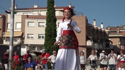Callús acull a 10 colles geganteres a la trobada de gegants del Cardener