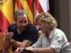 Marc Castells, Ramon Bacardit i Dionís Guiteras, representants a la Diputació de Barcelona