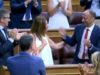 Ferran Verdejo a la mesa d’edat del Congrés