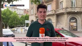 180 Acaba a Manresa la primera etapa de la primera edició de la Volta Ciclista femenina per etapes