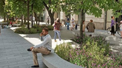 Comencen les obres per iniciar la transformació dels entorns del Carrer Guimerà