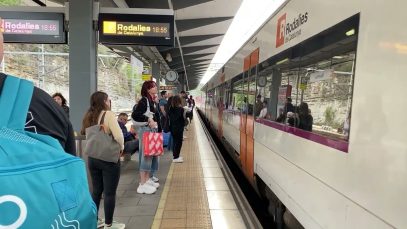 La línia R4 de Renfe que connecta Manresa amb Barcelona es veurà afectada durant l’agost per treballs de manteniment