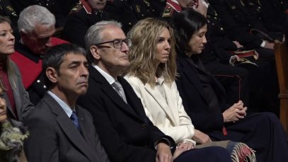 Els Mossos d’Esquadra donen el tret de sortida als actes en el marc del Mil·lenari de Montserrat