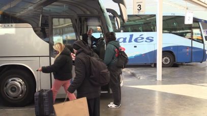 Segona jornada de vaga d’autobusos a Manresa i a tot el país