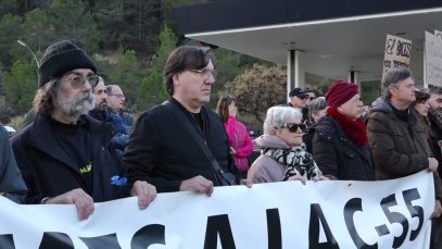 Convocada una nova concentració per reclamar el desdoblament de la C55