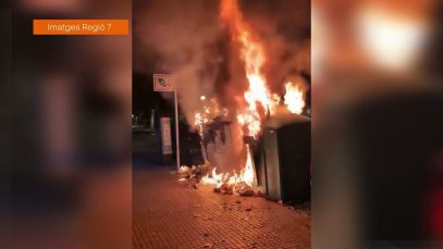 La manresana detinguda per tornar a cremar contenidors torna a quedar en llibertat