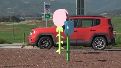 La inauguració de la “Rotonda de les Flors” dona el tret de sortida a la celebració dels seixanta anys d’Ampans
