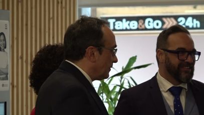 Josep Rull, president del Parlament, inaugura les noves instal·lacions del Consell Comarcal del Bages