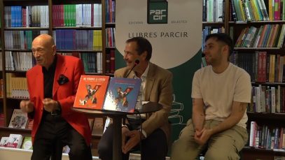L’Il·lusionista Xevi ha presentat aquest dimecres a la Llibreria Parcir de Manresa, el llibre ‘No perdem la il·lusió’