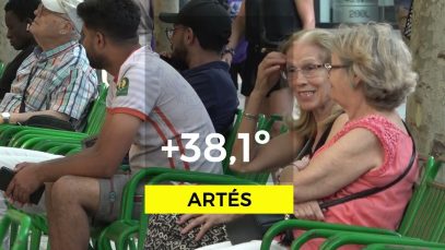 Els termòmetres toquen sostre a Manresa