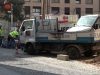 L’enderroc dels tres immobles del carrer Barreres acabarà a final de mes
