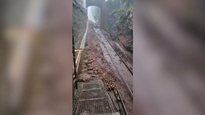 La tempesta de Montserrat deixa Monistrol sense aigua potable i obliga a repartir aigua