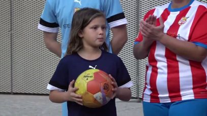 El CE Manresa arrenca el seu 120è aniversari amb un acte emotiu a la plaça Sant Ignasi