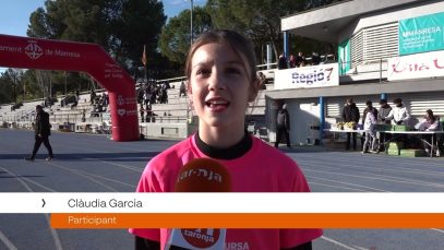 Gairebé 1000 infants de Manresa han participat al Cros Escolar
