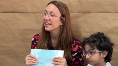 L’escola Valldaura de Manresa s’uneix a la campanya de contes per la diversitat