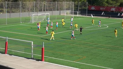 L’Hospitalet s’imposa amb autoritat al Congost, per 0 a 3, davant un Manresa ple de baixes