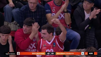 El BAXI Manresa frena l’Andorra i suma la setena victòria a la Lliga Endesa