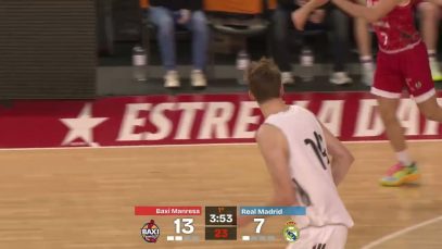 El Baxi Manresa sub 22 s’estrena a la segona fase rebent el Reial Madrid al Congost