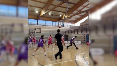 El Manresa CBF suma un triomf de pes a la pista de l’Ointxe per 58 a 65