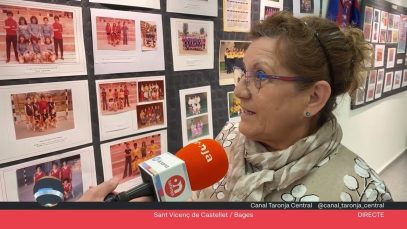Castellbell i el Vilar estrena una exposició que recupera els 50 anys d’història del futbol sala