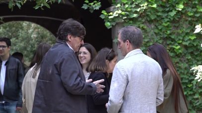 El Govern fa un minut de silenci per condemnar l’assassinat d’una dona a mans del seu fill