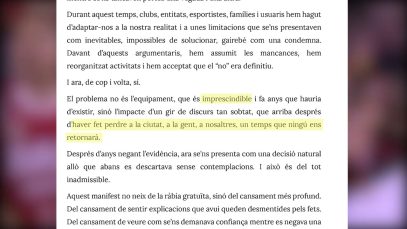 La Grada d’Animació esclata pel gir del pavelló