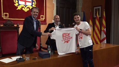 L’Ajuntament de Manresa homenatja el Centre d’Esports Manresa pel seu ascens a Segona Federació