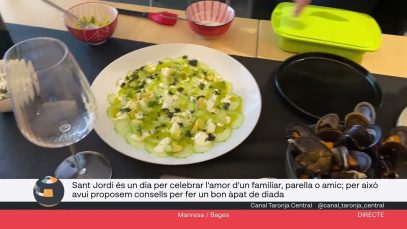 Preparem el menú per a la millor cita romàntica de Sant Jordi