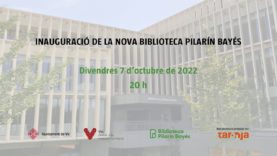 Inauguració de la nova Biblioteca Pilarin Bayés
